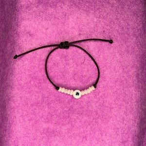 Black Handmade Adjustable String Bracelet